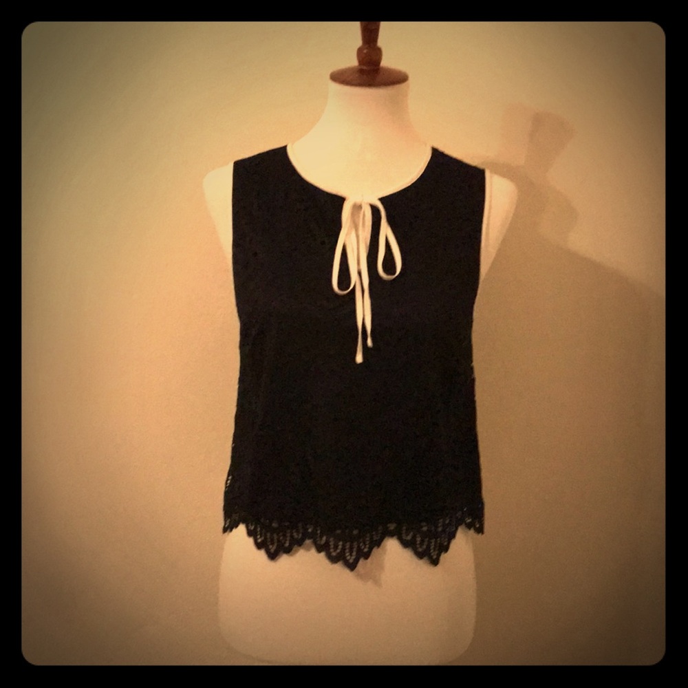 Black Lace Top!
